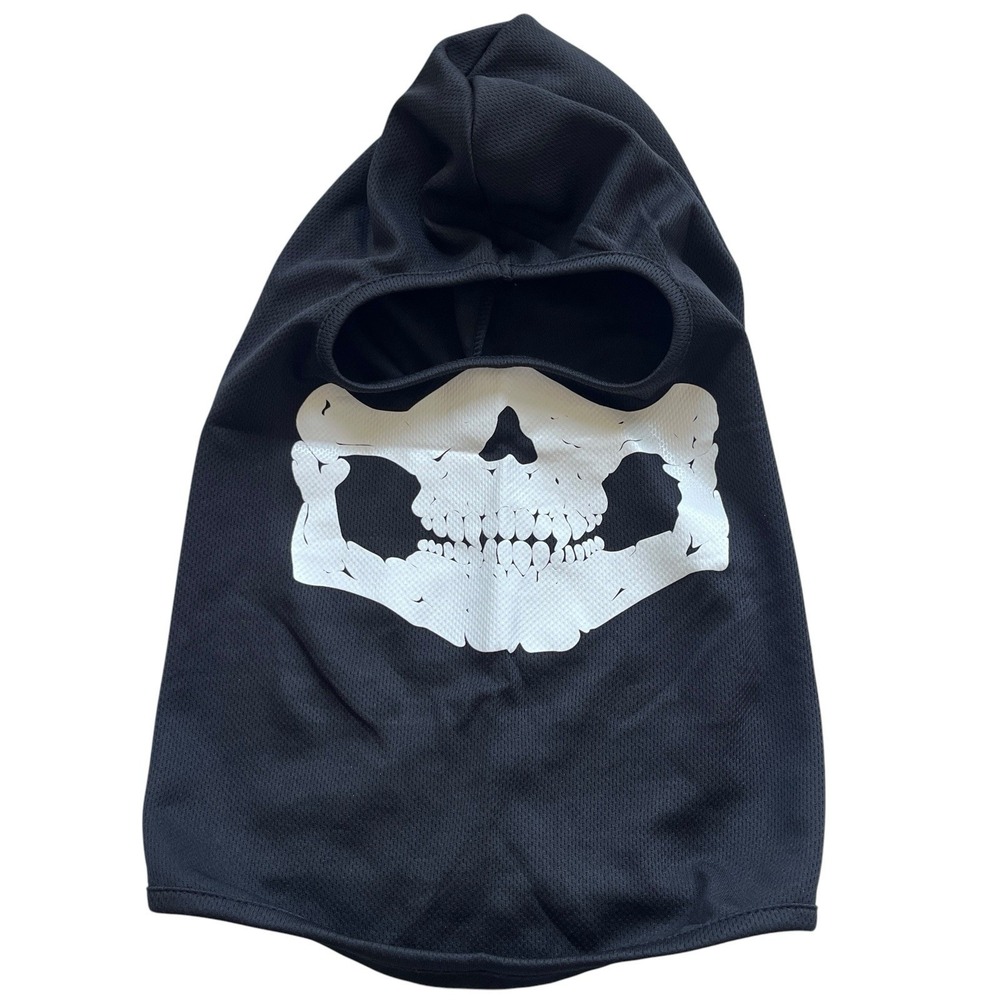 Skull Balaclava Ghost Skeleton Full Face Mask Cosplay Neck Warmer Hood Ski Biker